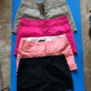 4 pairs of shorts